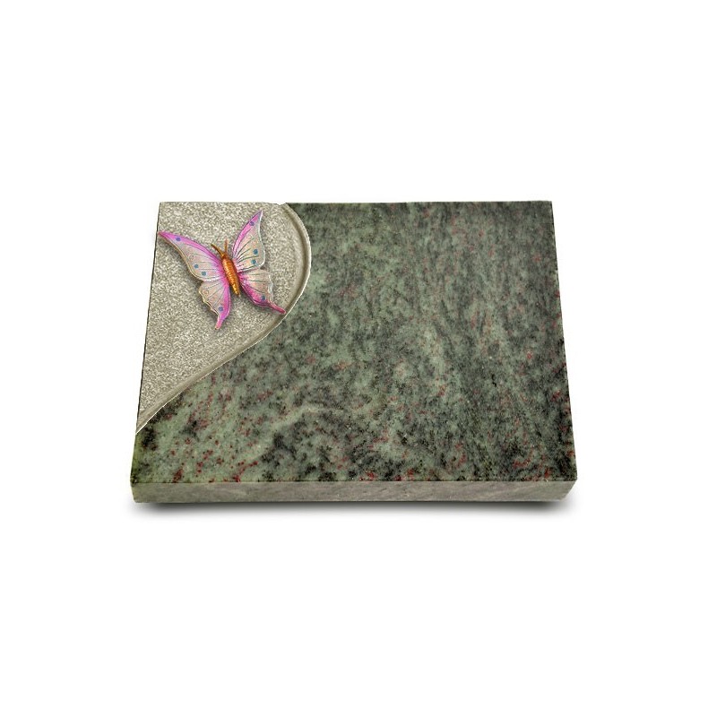 Grabtafel Tropical Green Folio Papillon 1 (Color)