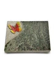 Grabtafel Tropical Green Folio Papillon 2 (Color)