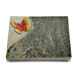 Grabtafel Tropical Green Folio Papillon 2 (Color)