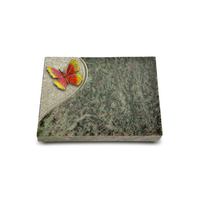 Grabtafel Tropical Green Folio Papillon 2 (Color)