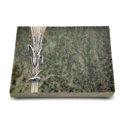 Grabtafel Tropical Green Strikt Ähren 2 (Alu)