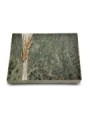 Grabtafel Tropical Green Strikt Ähren 1 (Bronze)