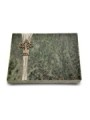 Grabtafel Tropical Green Strikt Baum 2 (Bronze)