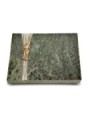 Grabtafel Tropical Green Strikt Maria (Bronze)