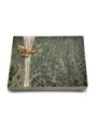 Grabtafel Tropical Green Strikt Taube (Bronze)