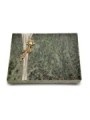 Grabtafel Tropical Green Strikt Rose 7 (Bronze)