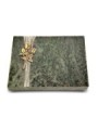 Grabtafel Tropical Green Strikt Rose 11 (Bronze)