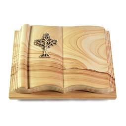 Grabbuch Antique/Woodland Baum 2 (Bronze) 50x40