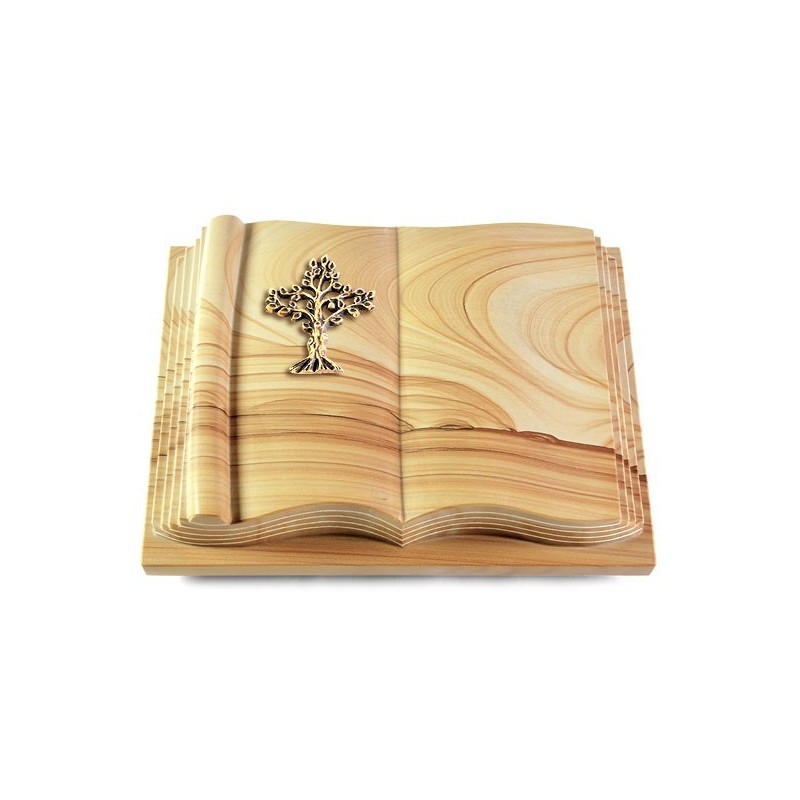 Grabbuch Antique/Woodland Baum 2 (Bronze) 50x40