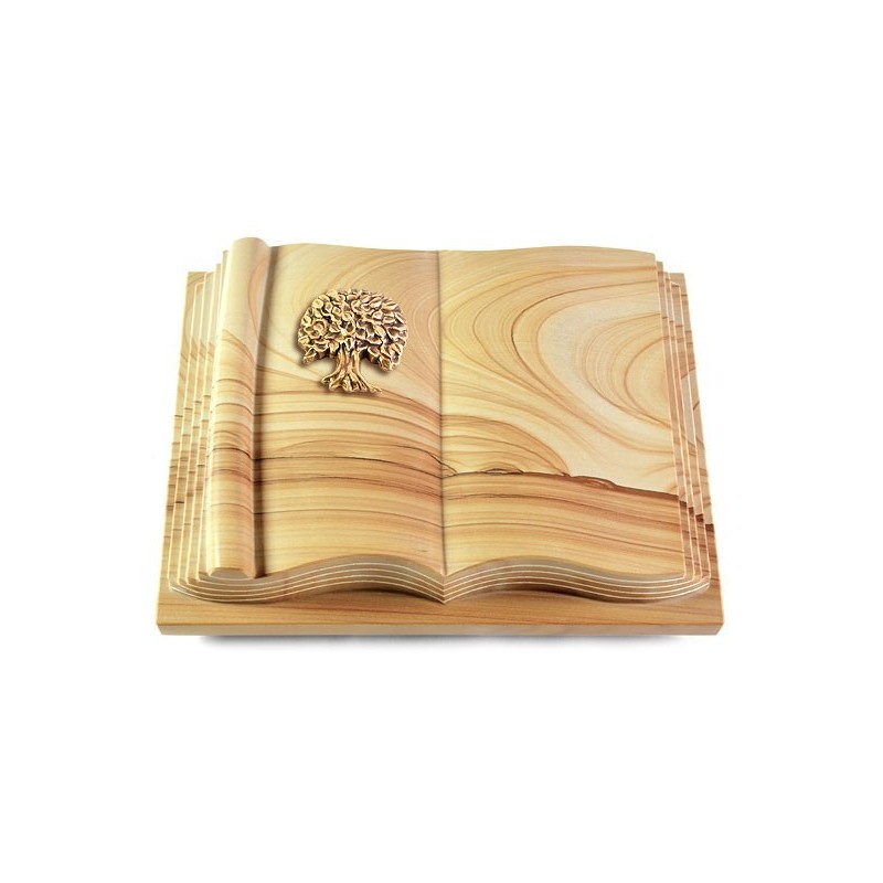 Grabbuch Antique/Woodland Baum 3 (Bronze) 50x40