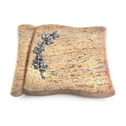 Grabbuch Voltaire/Raw Silk Efeu (Alu)