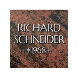 MA5 1x Metall-Schriftzeichen aus Aluguss