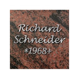 MA9 1x Metall-Schriftzeichen aus Aluguss