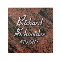 MA11 1x Metall-Schriftzeichen aus Aluguss