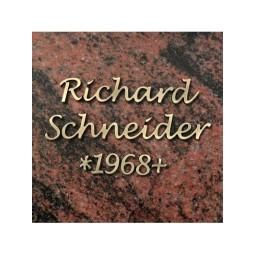 MB9 1x Metall-Schriftzeichen aus Bronzeguss