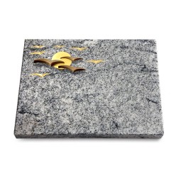 Grabtafel Viskont White Vogelschwarm