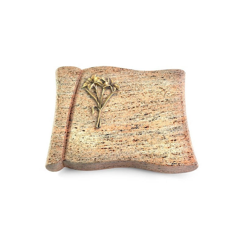 Grabbuch Voltaire/Raw Silk Lilie (Bronze)