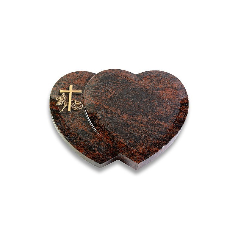 Grabkissen Amoureux/Aruba Kreuz 1 (Bronze)