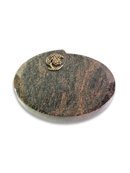 Grabkissen Baroque/Himalaya Baum 1 (Bronze)