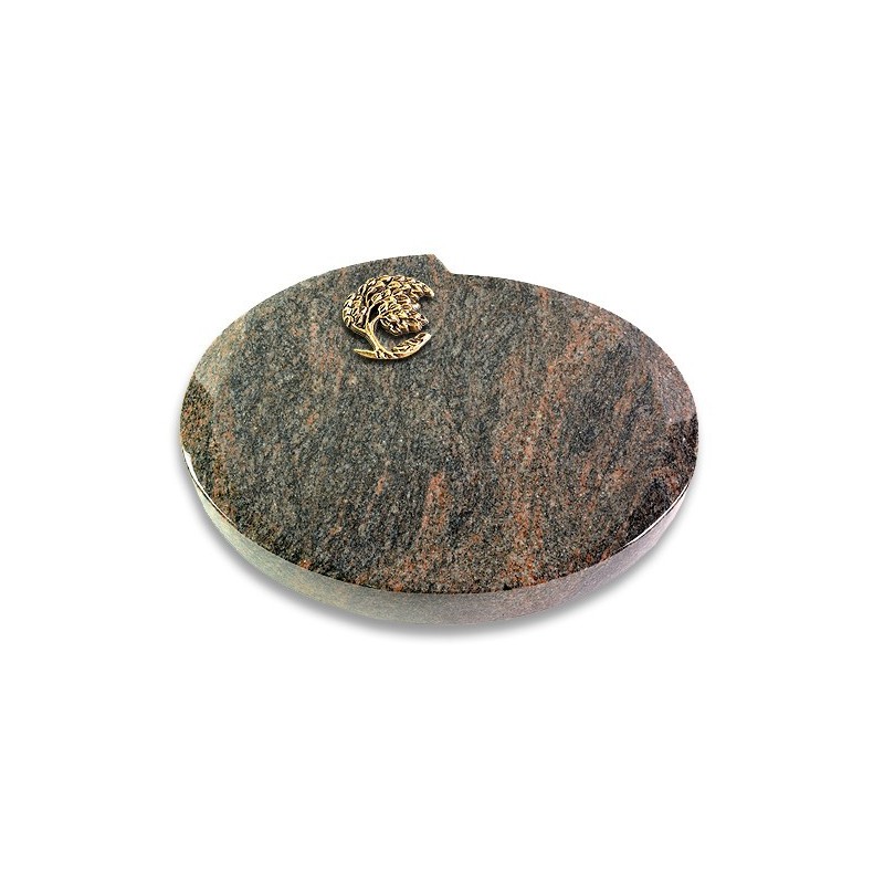 Grabkissen Baroque/Himalaya Baum 1 (Bronze)