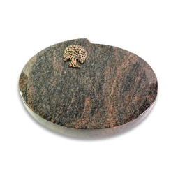 Grabkissen Baroque/Himalaya Baum 3 (Bronze)
