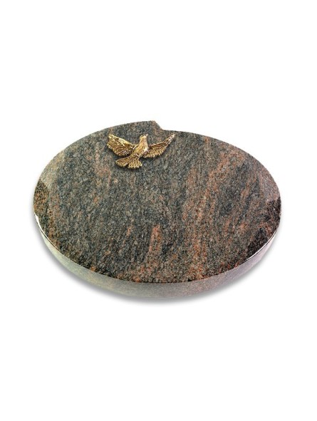 Grabkissen Baroque/Himalaya Taube (Bronze)