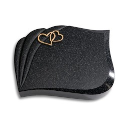 Grabkissen Eterna/Indisch-Impala Herzen (Bronze)