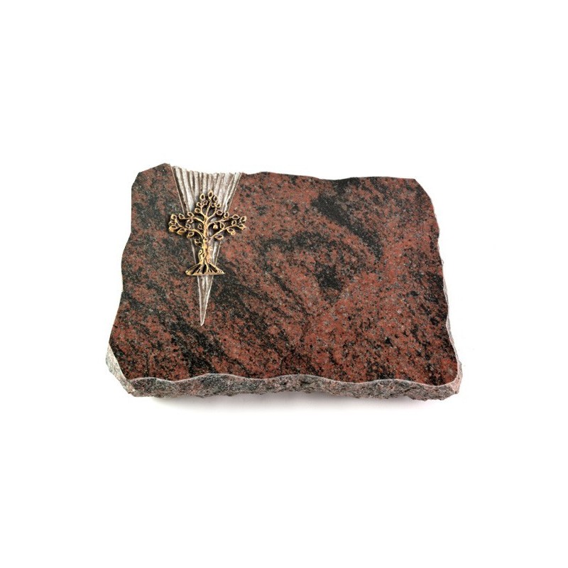 Grabplatte Aruba Delta Baum 2 (Bronze)