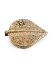 Grabkissen Folia/New-Kashmir Rose 2 (Bronze)