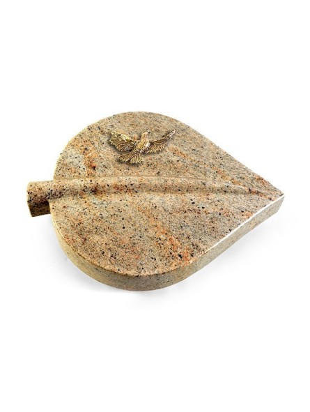 Grabkissen Folia/New-Kashmir Taube (Bronze)