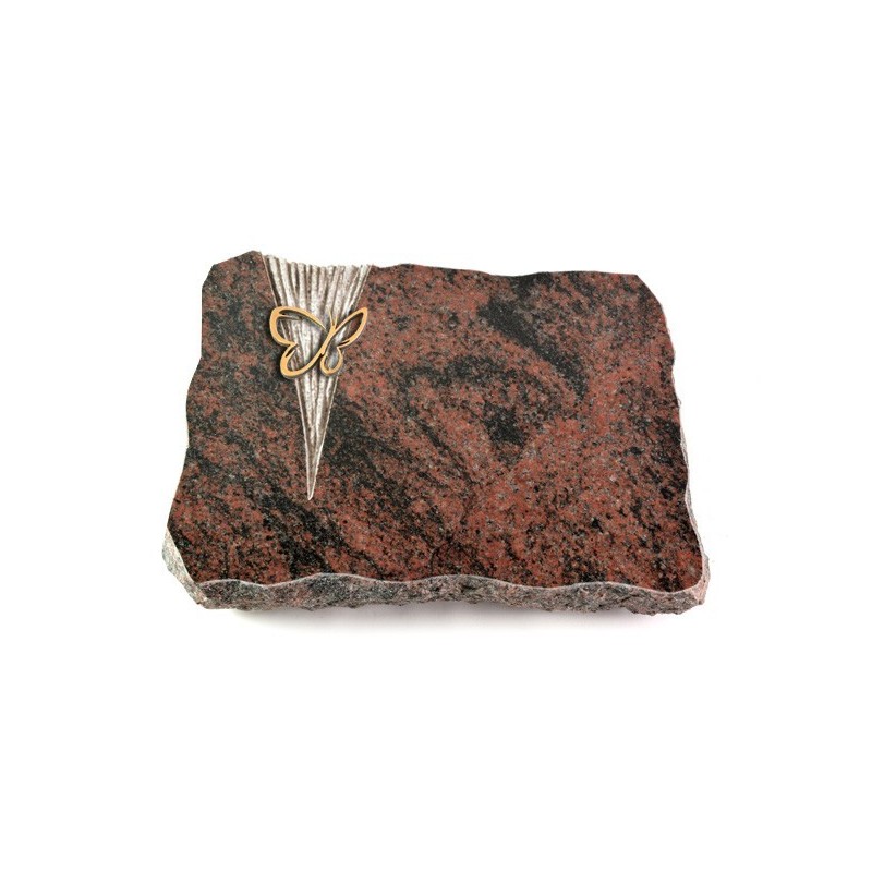 Grabplatte Aruba Delta Papillon (Bronze)