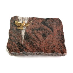 Grabplatte Aruba Delta Taube (Bronze)