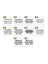 Grabkissen Paris/Orion Orchidee (Color)