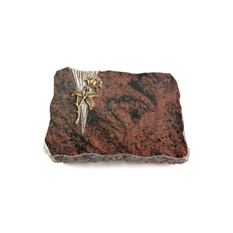 Grabplatte Aruba Delta Rose 2 (Bronze)