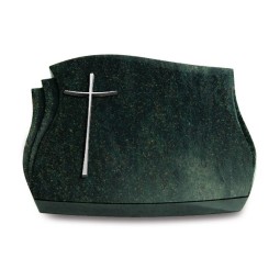 Grabkissen Liberty/Tropical-Green Kreuz 2 (Alu)