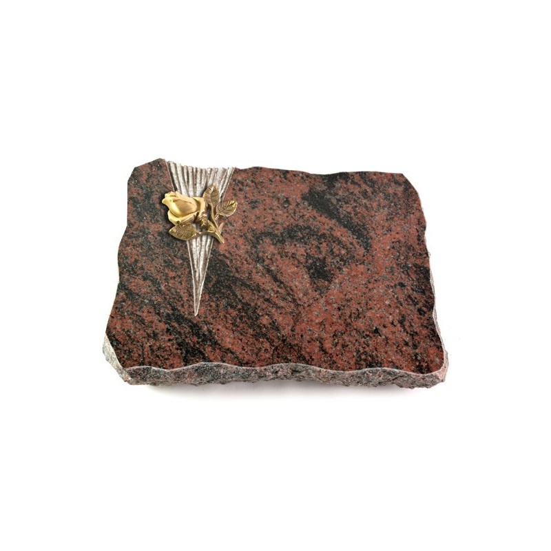 Grabplatte Aruba Delta Rose 3 (Bronze)