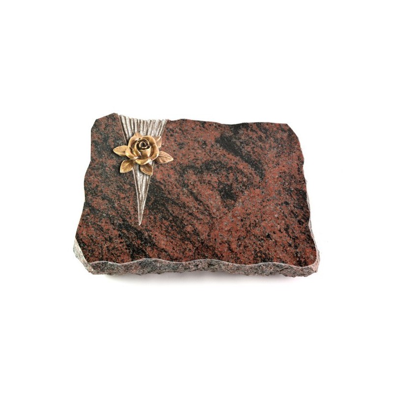 Grabplatte Aruba Delta Rose 4 (Bronze)