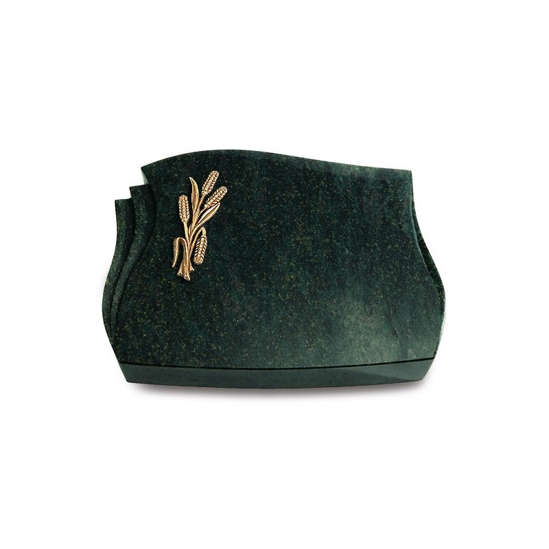 Grabkissen Liberty/Tropical-Green Ähren 1 (Bronze)