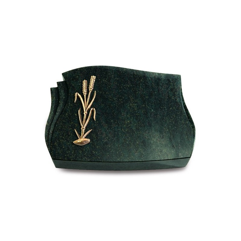 Grabkissen Liberty/Tropical-Green Ähren 2 (Bronze)