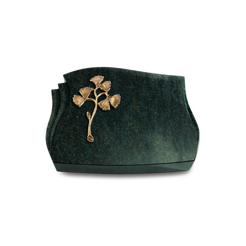 Grabkissen Liberty/Tropical-Green Gingozweig 1 (Bronze)