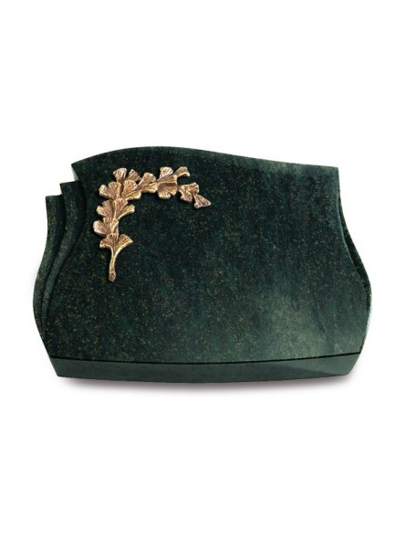 Grabkissen Liberty/Tropical-Green Gingozweig 2 (Bronze)