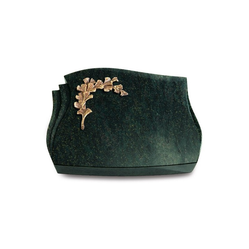 Grabkissen Liberty/Tropical-Green Gingozweig 2 (Bronze)