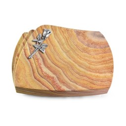 Grabkissen Paris/Rainbow Rose 8 (Alu)