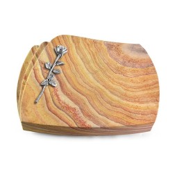 Grabkissen Paris/Rainbow Rose 12 (Alu)