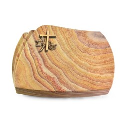 Grabkissen Paris/Rainbow Kreuz 1 (Bronze)