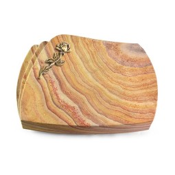 Grabkissen Paris/Rainbow Rose 7 (Bronze)