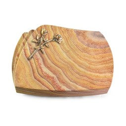 Grabkissen Paris/Rainbow Rose 10 (Bronze)