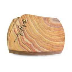 Grabkissen Paris/Rainbow Rose 12 (Bronze)