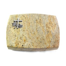 Grabkissen Roma/New-Kashmir Kreuz 1 (Alu)