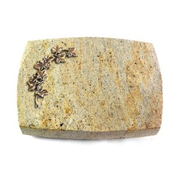 Grabkissen Roma/New-Kashmir Efeu (Bronze)